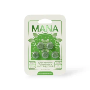 MANA 7- hydroxy mitrgynine Chewable Tablets Watermelon 120mg