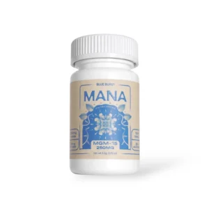 MANA MGM-15 Kratom Chewable Tablets Blue Burst 25mg
