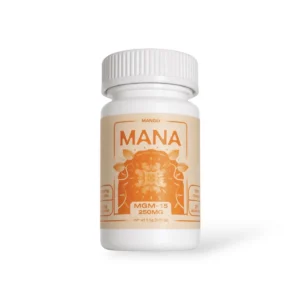 MANA MGM-15 Kratom Chewable Tablets Mango 25mg
